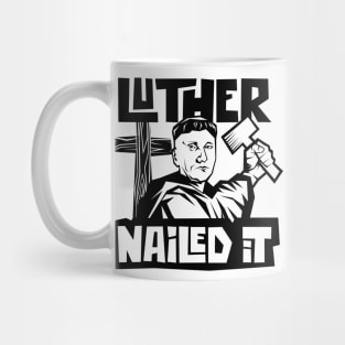 95 theses of the reformation of the church. Wittenberg 1517. Mug